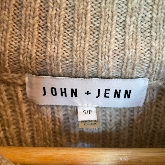 John + Jenn Beige Sweater - Picture 3 of 3